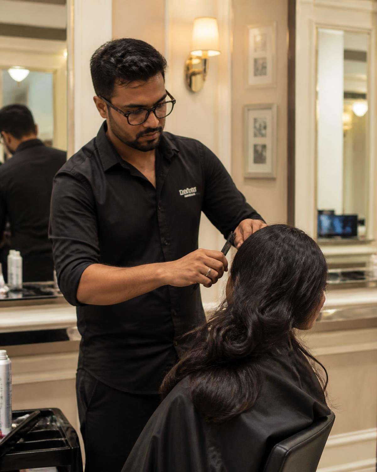 Rehan Shaikh, Creative Director · Cutting at The Wella Unisex Salon